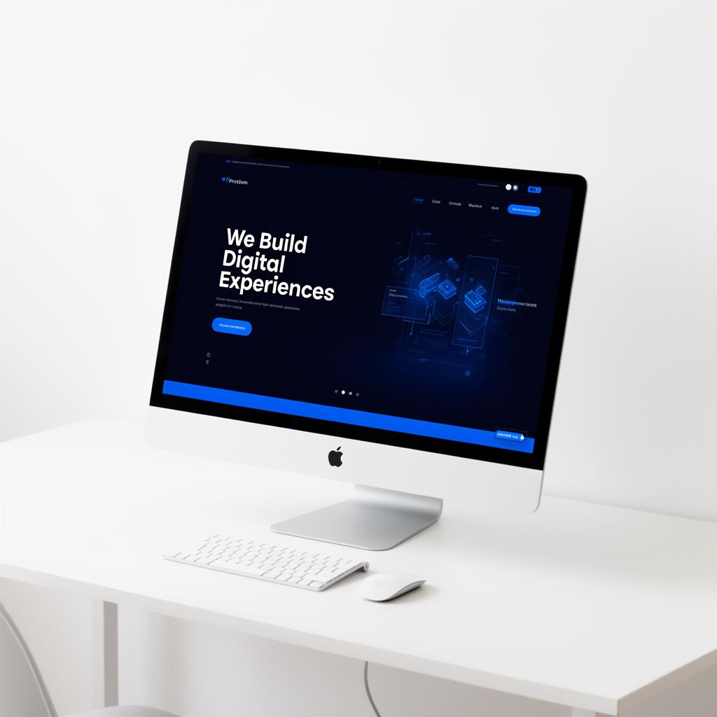 Website interface designed by Prime Web Studio